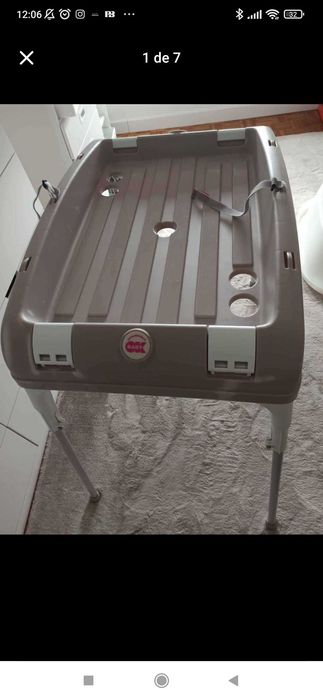 Mesa de suporte para banheira/ muda fraldas64585557355522120