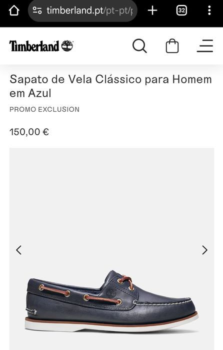 Vendo Sapatos Timberland NOVOS | Tam 42 (27 cm pé)