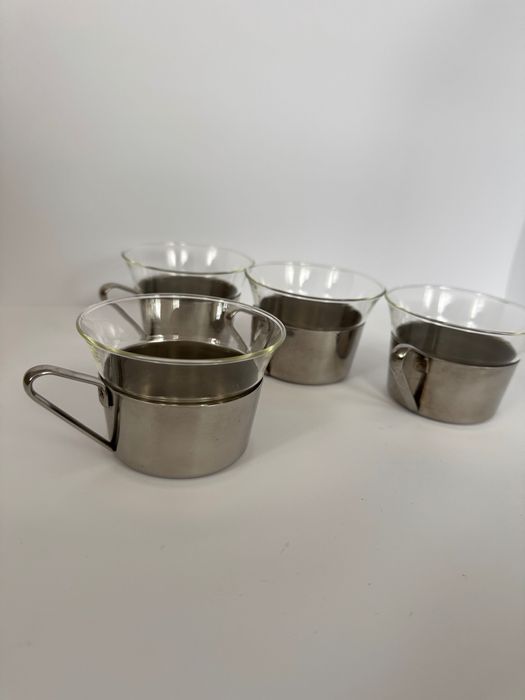 Вінтажні термостійкі склянки SCHOTT Mainz JENAer Glas Німеччина