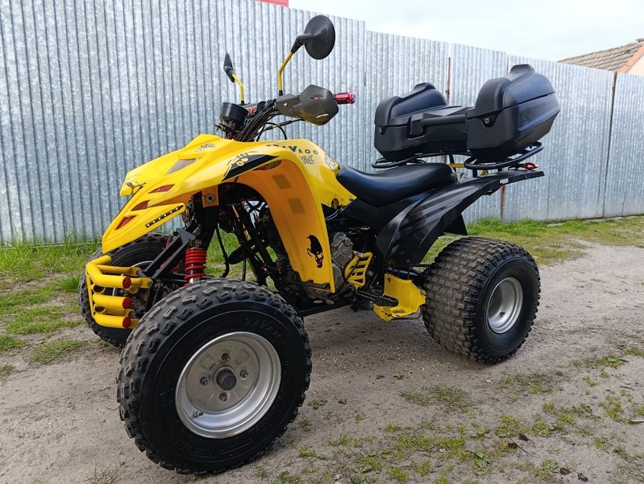 Quad Adly ATV, homologacja l7e