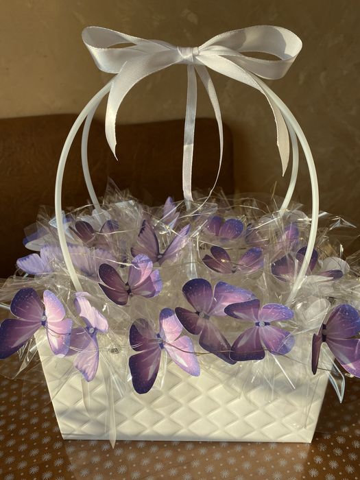 Букеты из бабочек