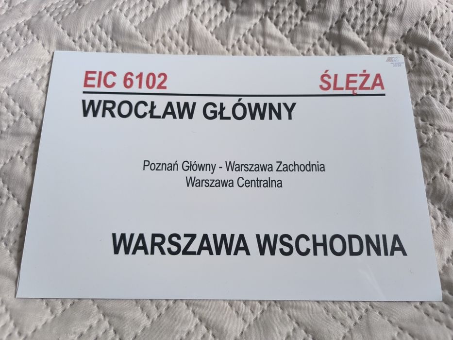 Tablica relacyjna EIC Ślęża 25/26