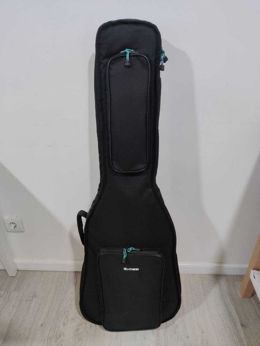 Baixo Squier by Fender Jazz Bass Affinity + Saco Thomann