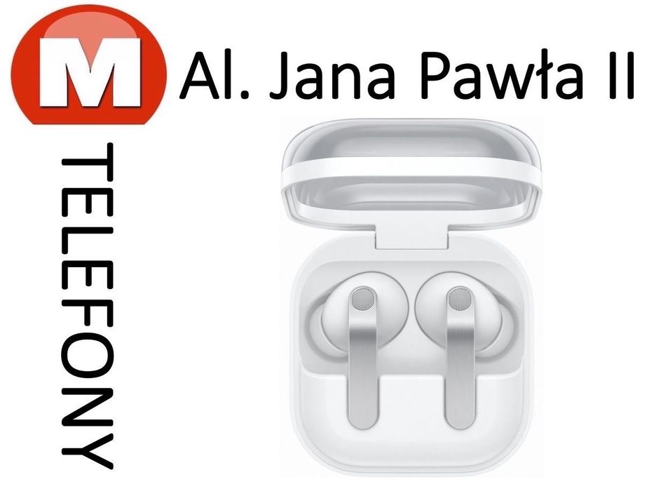 NOWE Słuchawki Samsung Galaxy Buds 4 Pro Biały ANC AL JANA PAWŁA