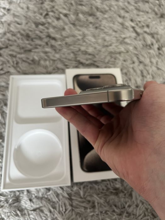 iPhone 15 Pro Max 256GB Natural Titanium – Idealny, 86%