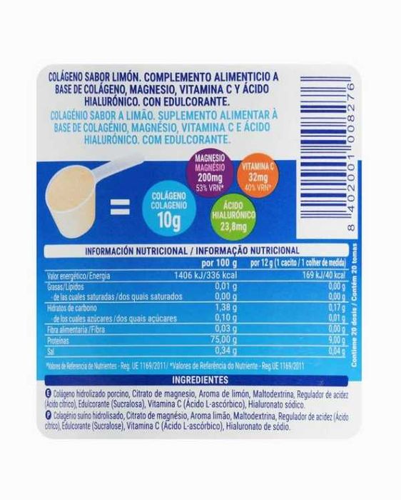 Коллаген с витамином с, магнезией и гиалуроновой кислотой...Испания