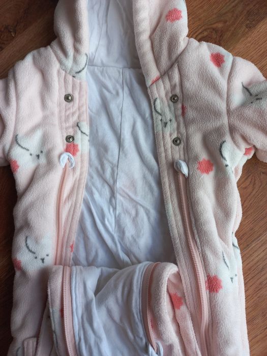 Дитячий демисезонний флісовий комбінезон M&S(new born baby)