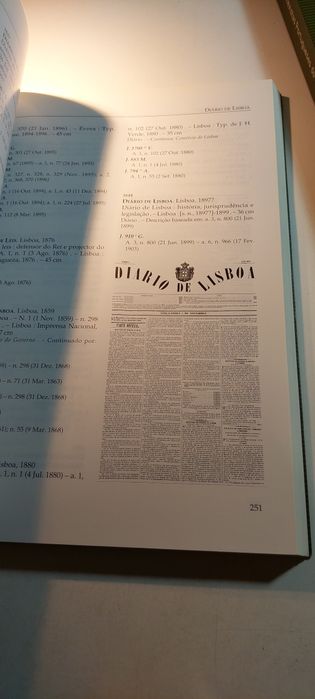 Jornais e Revistas Portuguesas do Século XIX (Bibliografias, 2 Vols)