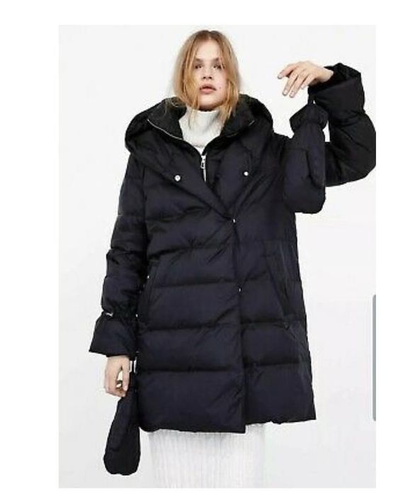 Куртка пуховик зара зимова zara