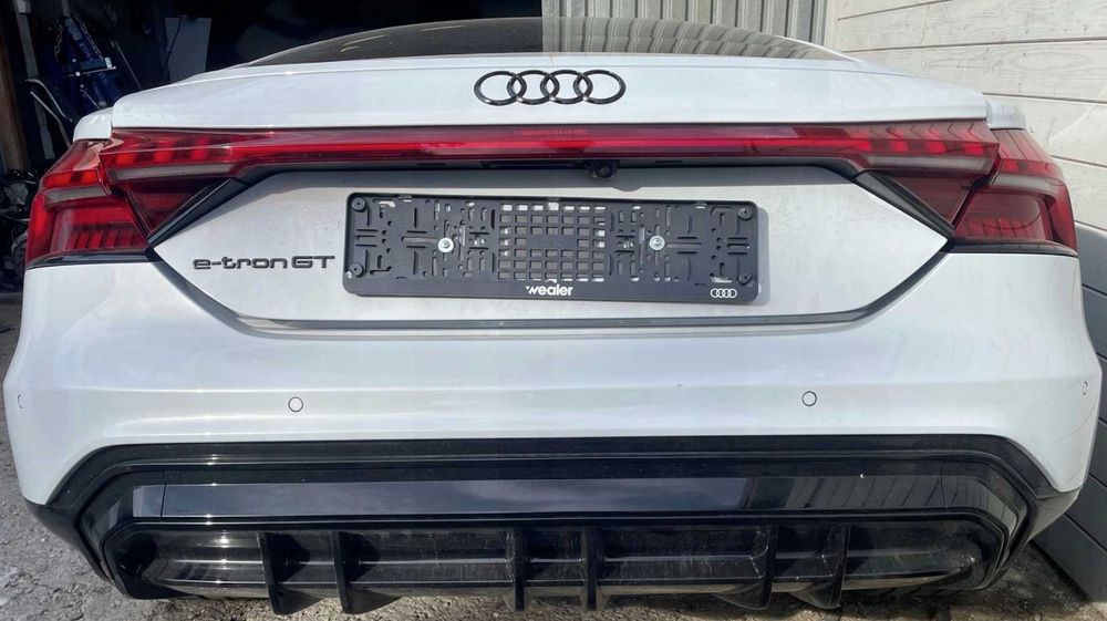 Бампер задний Audi E-tron E tron GT, Ауди Є трон запчасти б/у