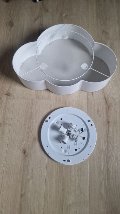 Lampa sufitowa - chmurka.