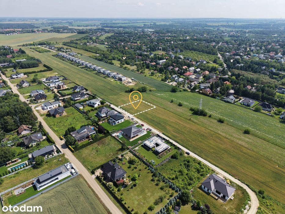Działka budowlana w Kiekrzu | Jezioro Kierskie | MPZP | 1061 m² - Widok 2