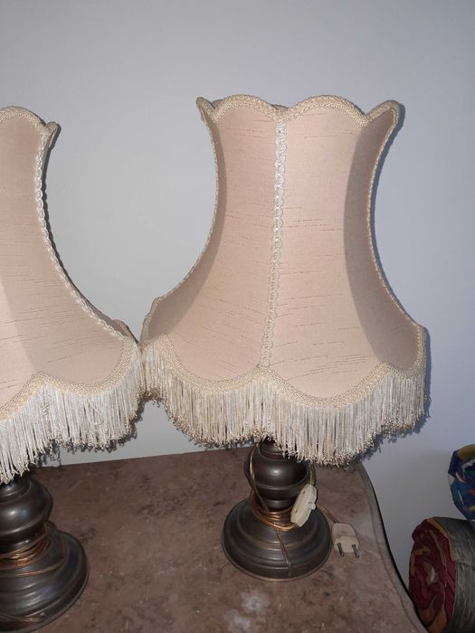 Candeeiros vintage de teto e 2 apliques