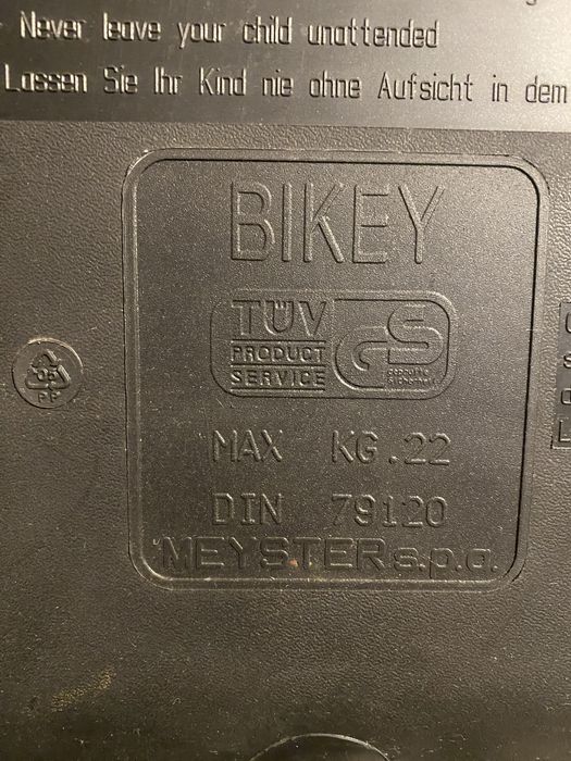 Fotelik dla dziecka do roweru