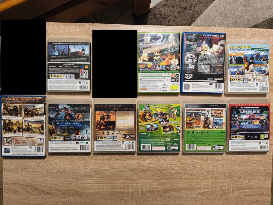 Gry PS3 PS2 Playstation Prince of Persja GTA Madagaskar Kartz Batman 2