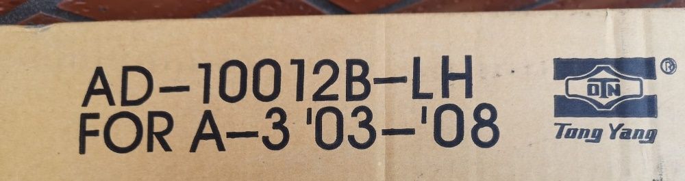 guardalamas frente esquerdo audi a3 8p novo