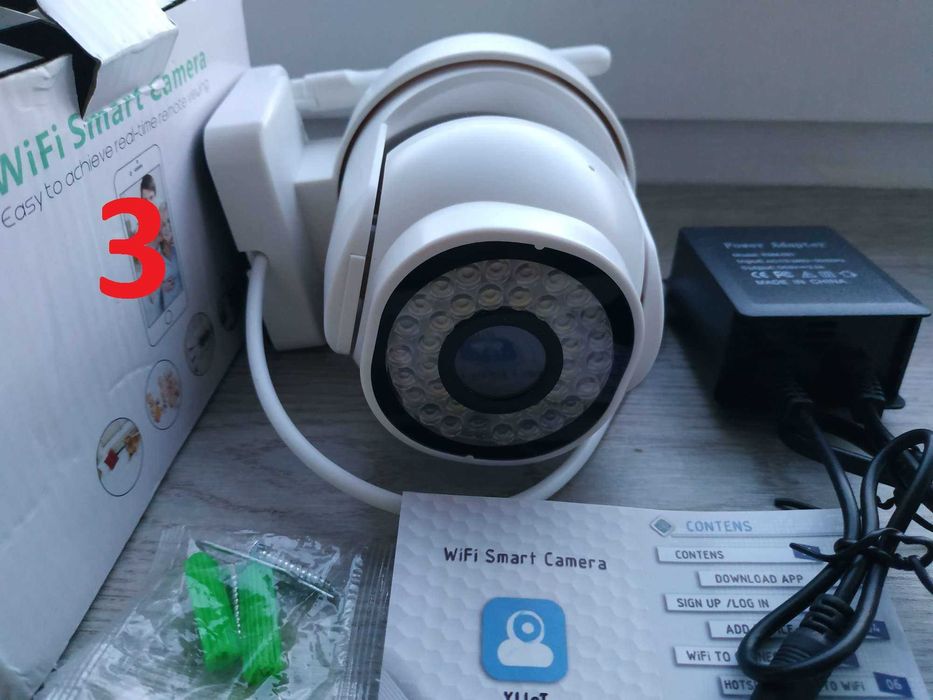 Камера 2.4 ГГц 2МП IP-камера, WiFi,  Yiiot, + 3 MP, IP-камера  icam365