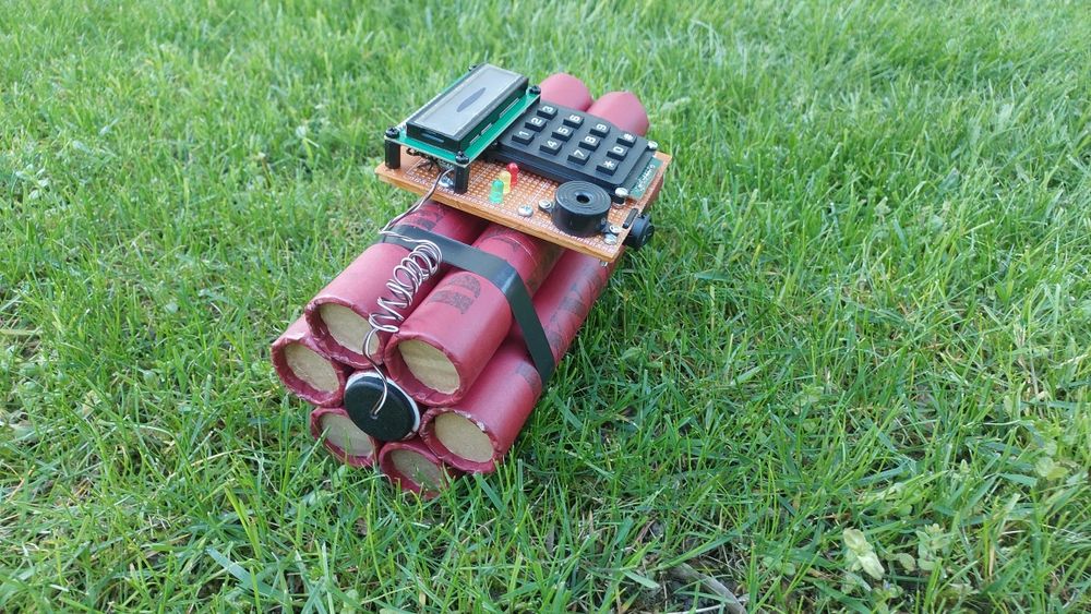 Atrapa bomby do Paintball, ASG