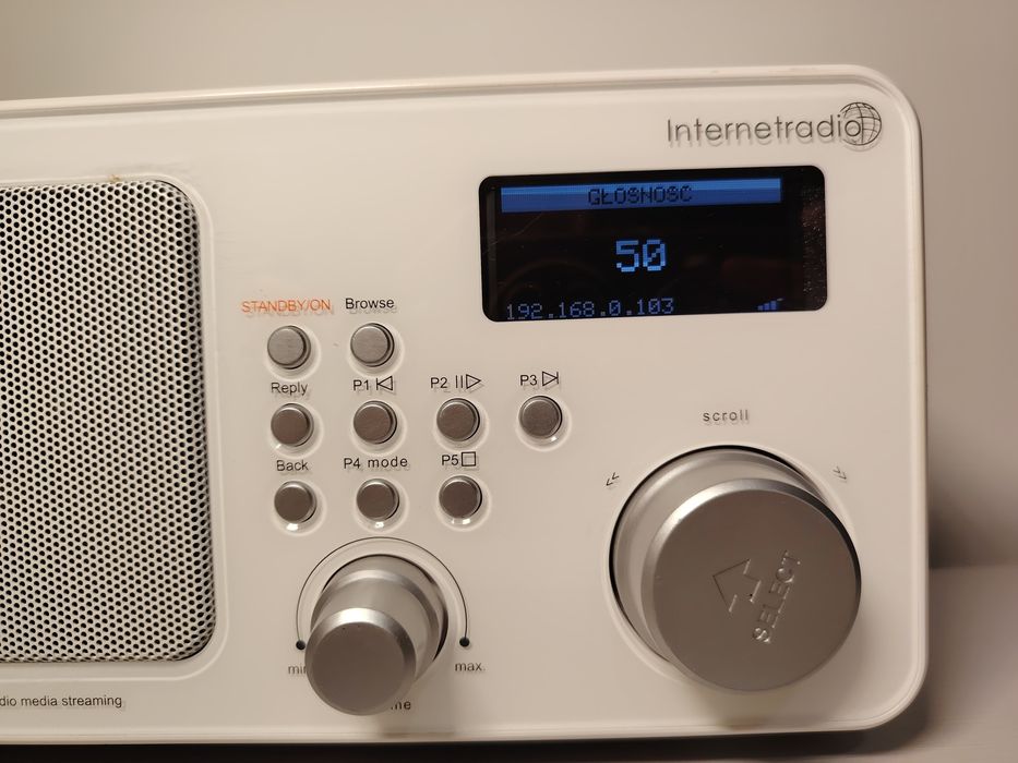 Radio internetowe WiFi YoRadio – Pinell Supersound II | 220+ stacji