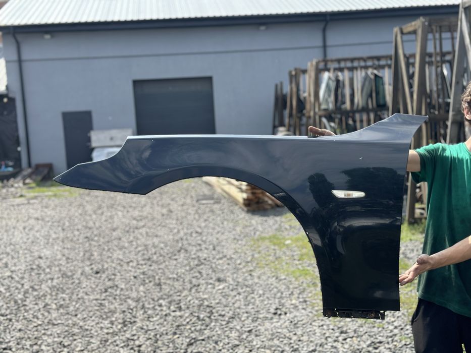 BMW E60 E61 крило ліве чорне Black Sapphire 475 e60 Крила на бмв Шрот