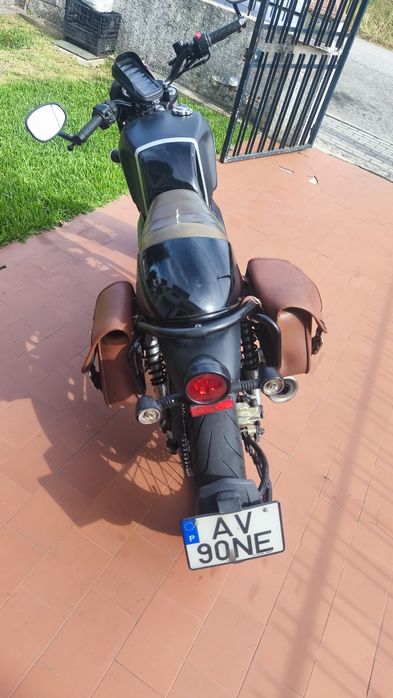 Um renegade scambler x cafe 125cc