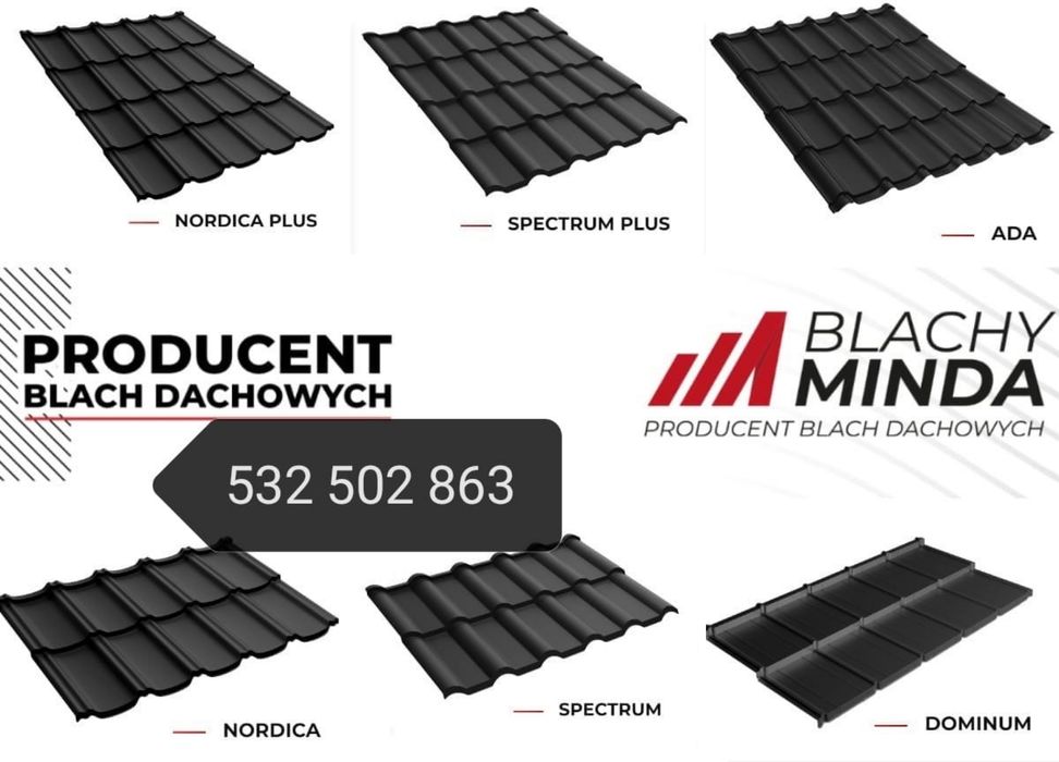 Blachodachówka modułowa/na wymiar! PRODUCENT!