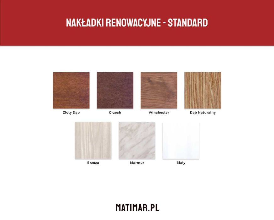Nakładka Renowacyjna | Parapet wewnętrzny