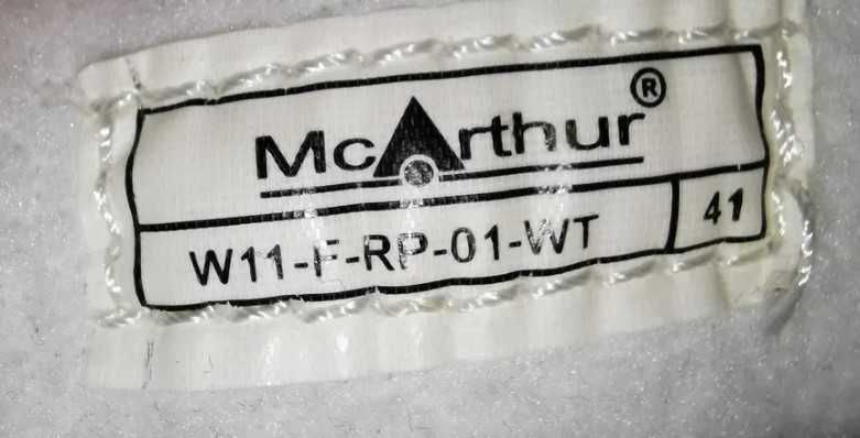 McArthur Cudne Białe Śniegowce SOFTSHELL membrana TRIPLETEX 41 j. Nowe