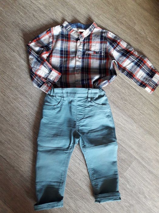 джинсы рубашка h&m