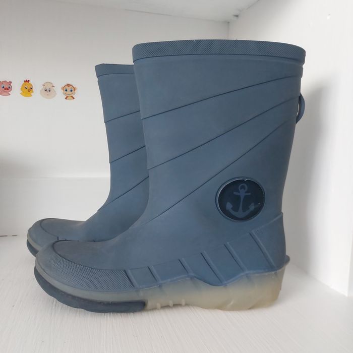 Гумові чобітки для хлопчика 30-31 розмір.