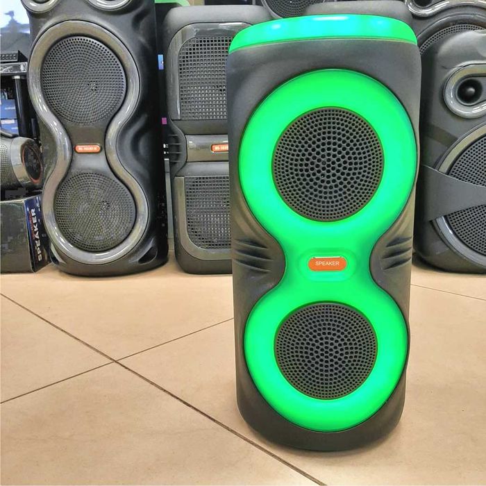 Bluetooth колонка 40см | RGB підсвітка | Караоке