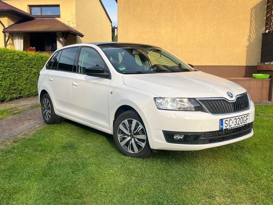 Skoda RAPID 1.2 TSI 2014r Spaceback StylePlus Panorama Grzane Fotele Klima