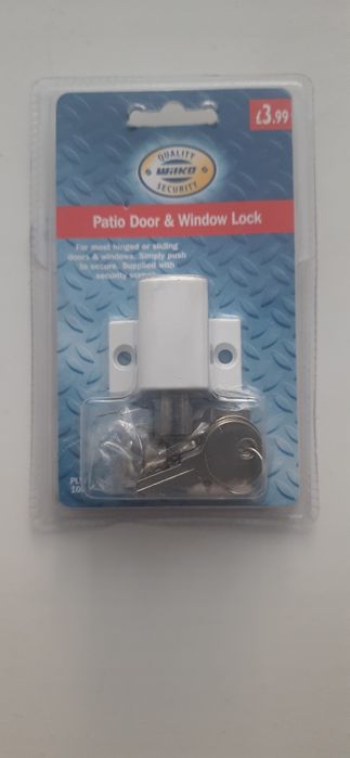 Скрытый нажимной замок для  окон и дверей  Sterling PLW100