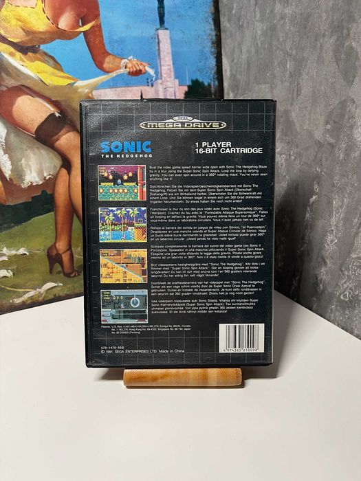 Zestaw Sonic The Hedgehog - Sega Mega Drive / Genesis