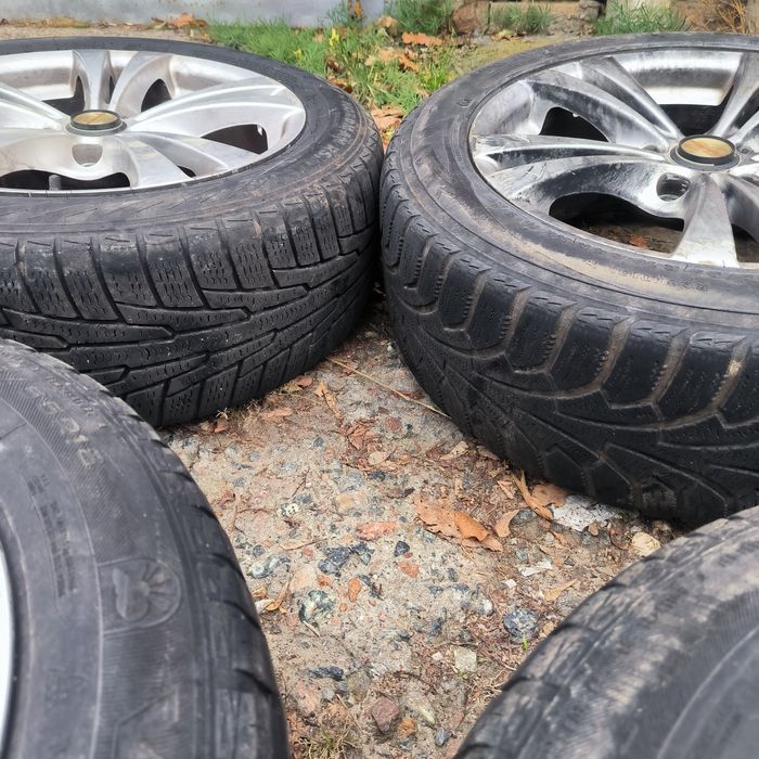 Комплекти дисків з резина гума зима 5х108 R16 розпаровка
