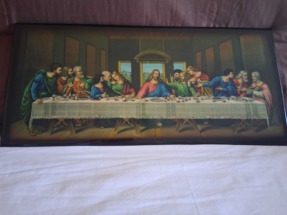 Quadro a Ceia de Cristo