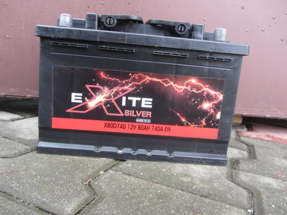 Exite Silver akumulator 80Ah 740A P+ 12V Gliwice Sośnica