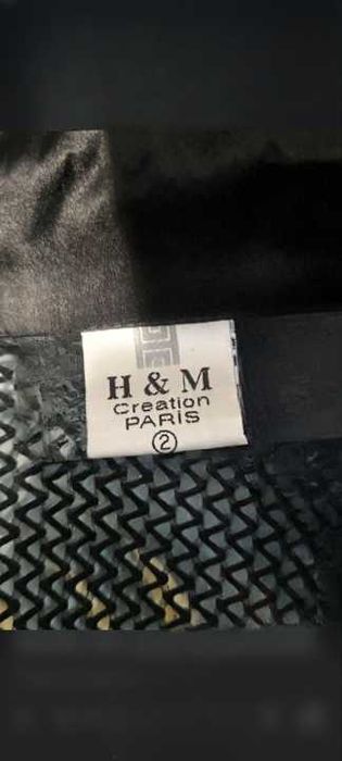 винтажный сетчатый жилет H&M Creation Paris