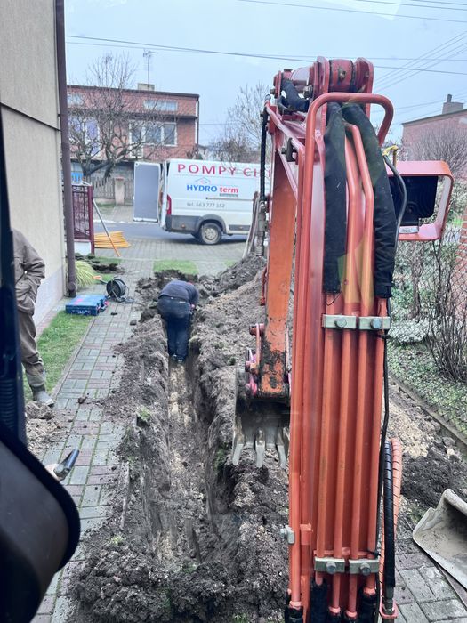 Minikoparka kopanie uslugi kopania