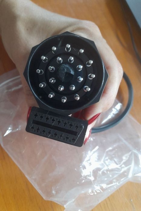 BMW OBD 2 Przejściówka Adapter OBD2 na BMW 20pin ADS nr1