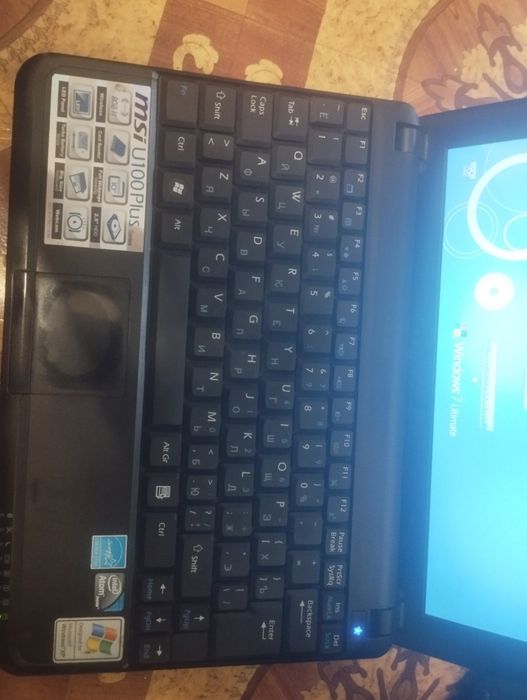 Продам нетбук msi u100