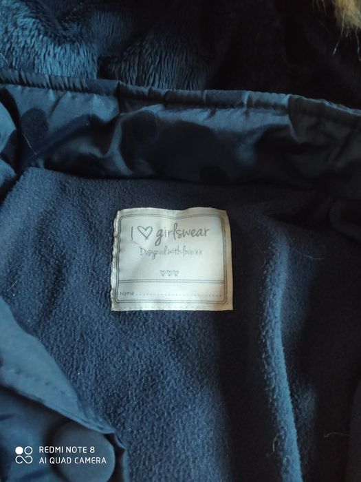 Тепла курточка Next для дівчинки 4-5 років