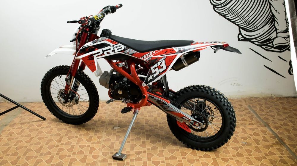 ‼️ Піт байк, Питбайк PRB VEGA 125‼️ Кросові мотоцикли 125 кубів , спідометр,