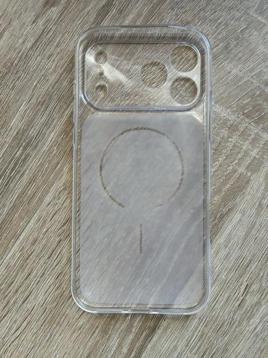 Чохол прозорий силіконовий iPhone 17 Pro Max новий