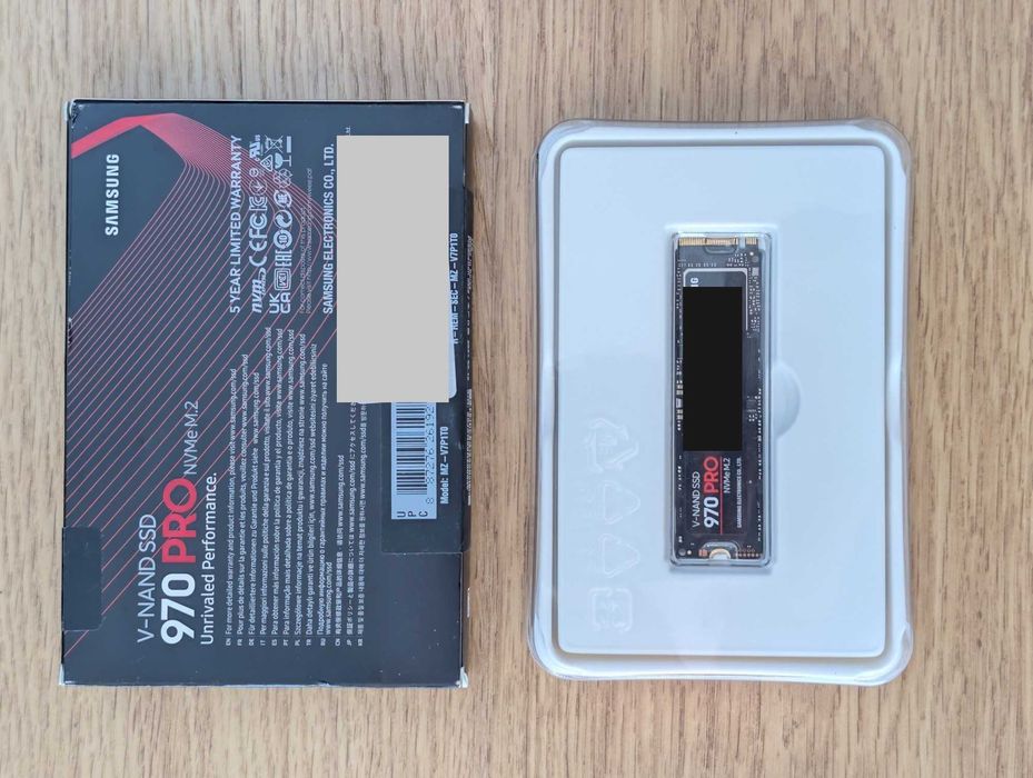 SSD Samsung 970 PRO 1TB NVMe M.2 MLC (2 unidades)