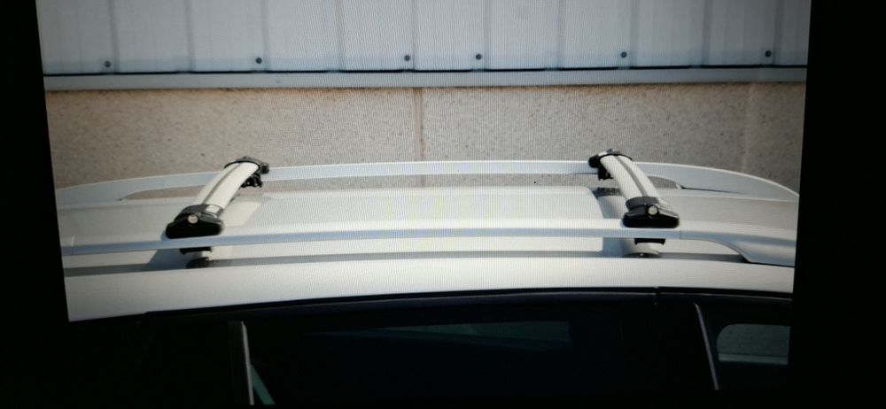 Barras tejadilho Hast Railing aberta 1. 20 m para vários carros.