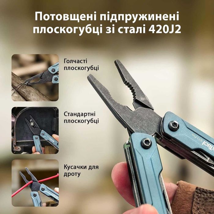 Мультитул Xiaomi NexTool Mini Sailor S11 Pro універсальний 12 функцій