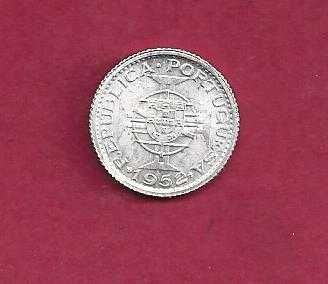 MACAU   1  PATACA  1952  Prata  Soberba  UNC