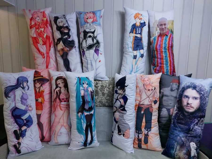 Подушка дакімакура з Вашим фото на замовлення від 30х60см до 60х200см