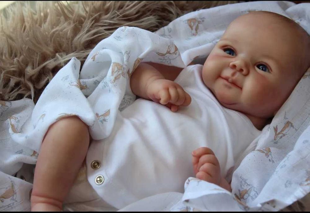 30) Кукла Реборн Младенец Принцесса Джульетта 3D Premium 48см.